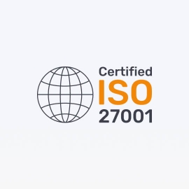 ISO 27001 certification logo