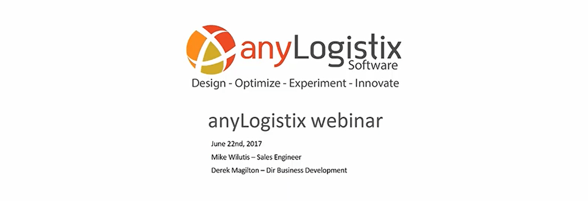 anyLogistix Intro Webinar