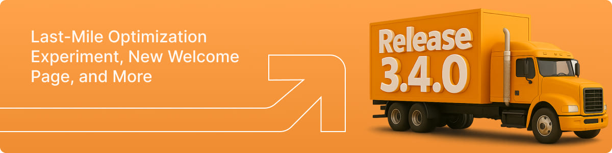 anyLogistix 3.4.0: Last-mile optimization and new Welcome page