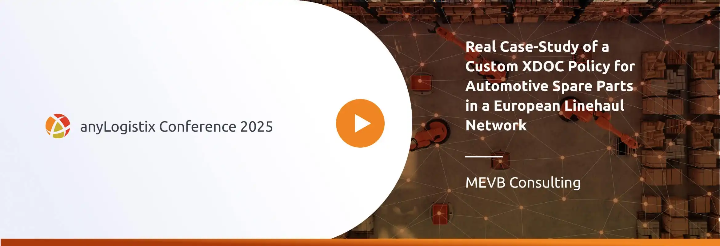 Real Case-Study of a Custom XDOC Policy for Automotive Spare Parts in a European Linehaul Network
