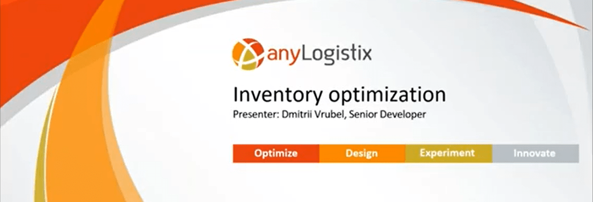 Simulation-based Inventory Optimization with anyLogistix