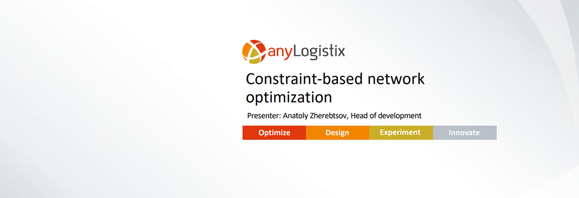 Webinar: Supply Chain Constraint-based Planning and Network Optimization