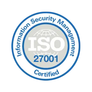ISO 27001 certified logo