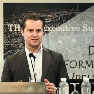 Markus Gerschberger presenting at THINK Executive